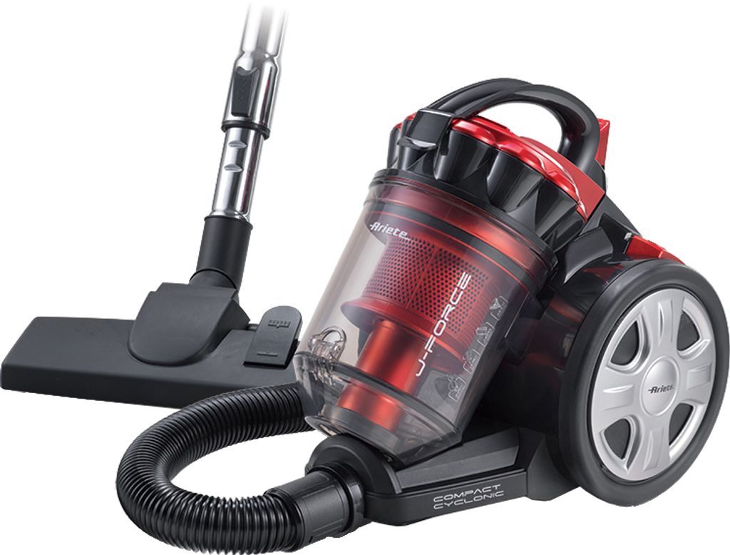 Ariete 2753/00, 700 W, Zylinder-Vakuum, Trocken, Beutellos, 3 l, HEPA