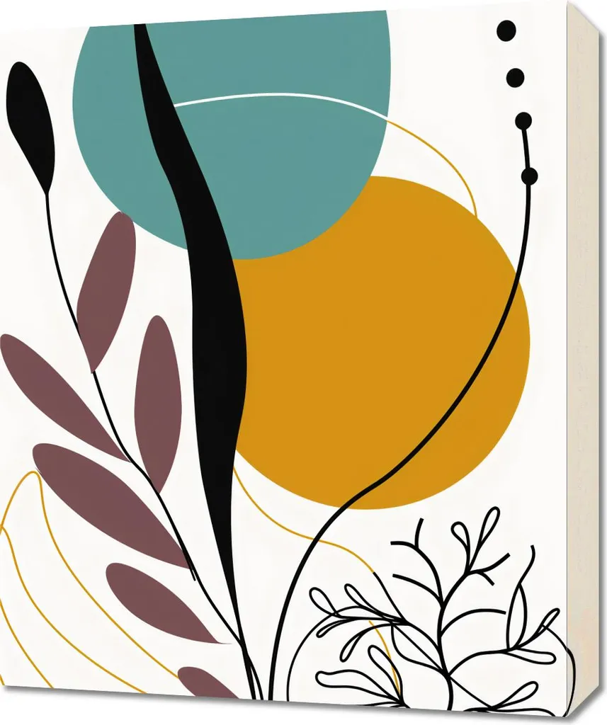 Quadro Artistico 50x60 Risveglio ad Acquerello - Stampa d'Autore Online