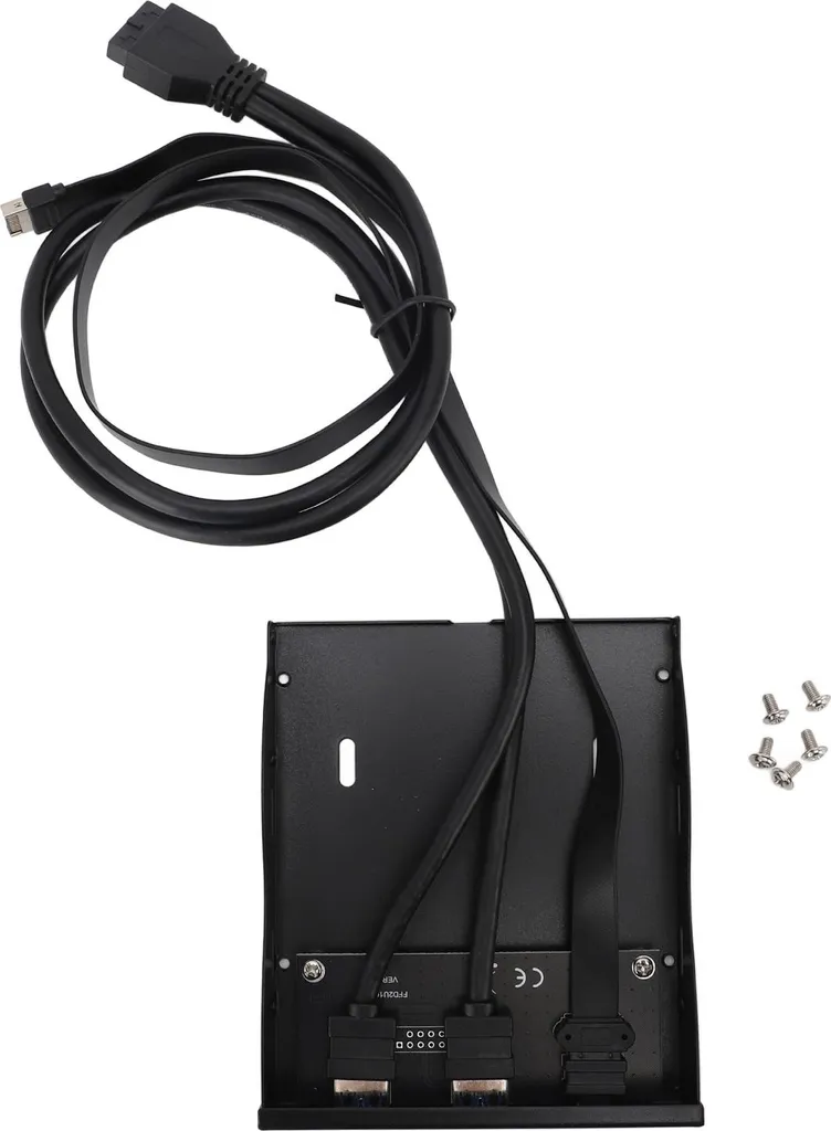 Hub Interno PC 3.5" USB-C 20Gbps | Pannello Frontale 19PIN Tipo E