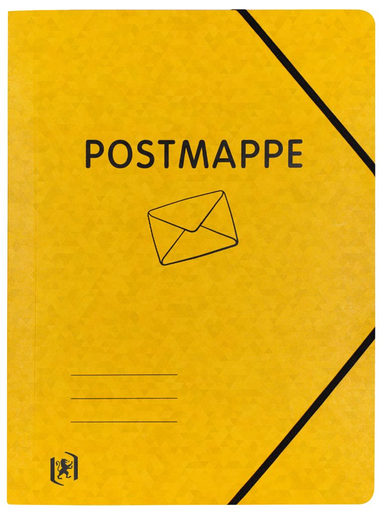 Oxford Postmappe Top File+ DIN A4 gelb