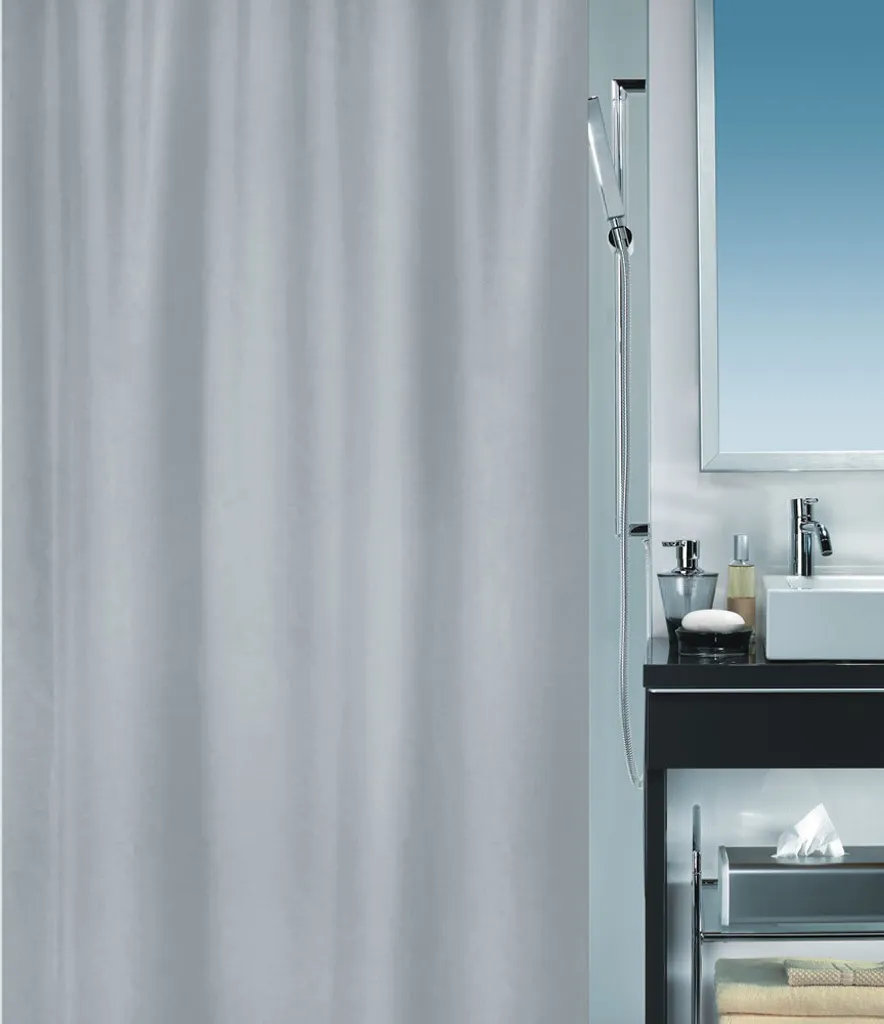 Tenda Doccia Antimuffa Spirella Primo 180x180 Lavabile in Lavatrice