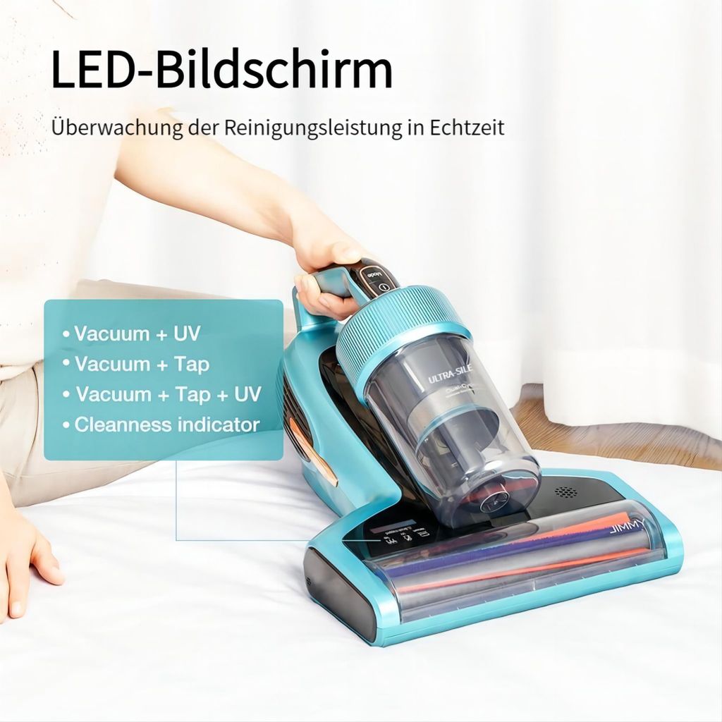Jimmy BX7 Pro Milbensauger, Handstaubsauger, 700W, UV-C Produktbild 12