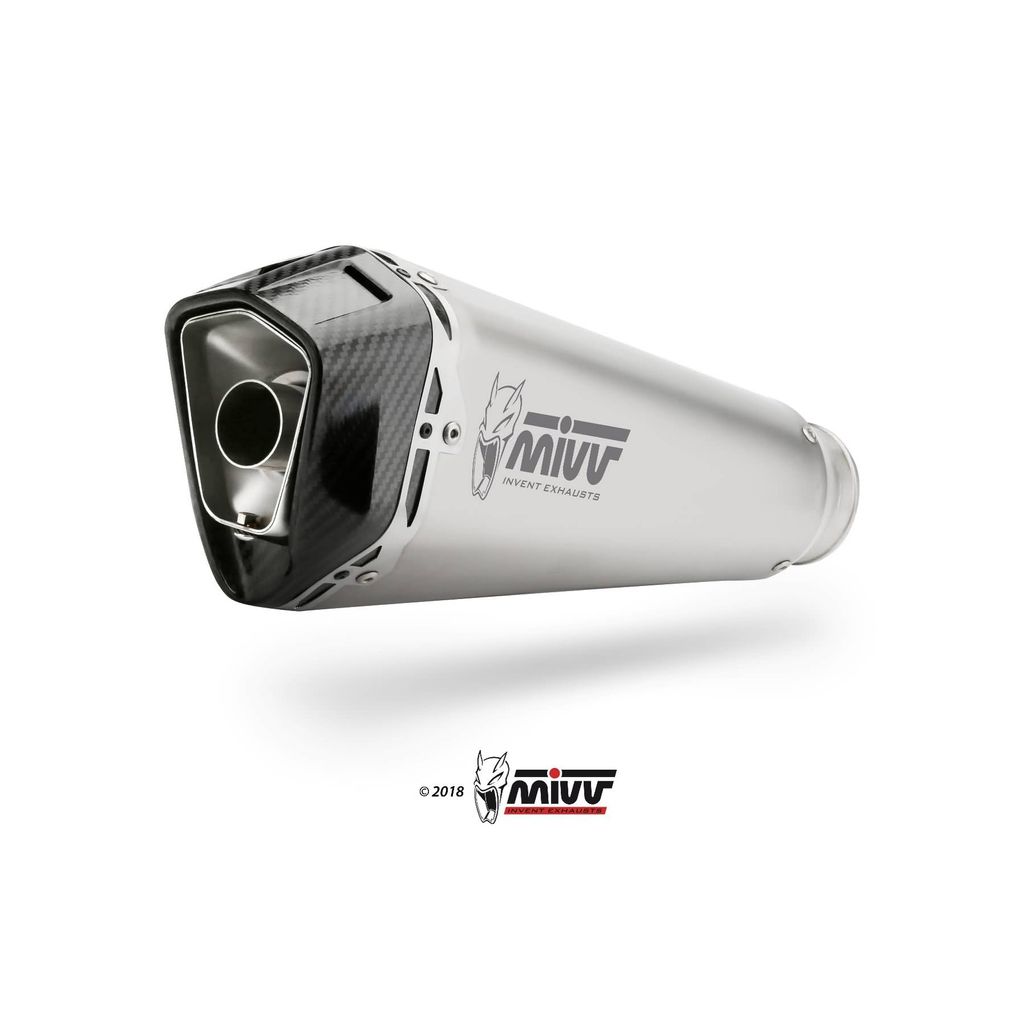 MIVV Delta Race genehmigte Slip-On-Auspuffanlage aus Edelstahl für HONDA X-ADV 750