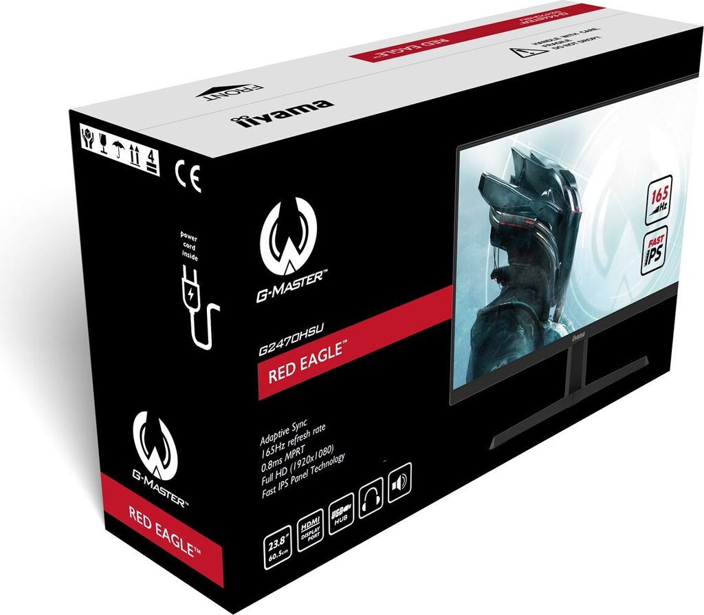 Iiyama G-MASTER Red Eagle, 60,5 cm (23,8"), 1920 x 1080 Zdjęcie produktu 17