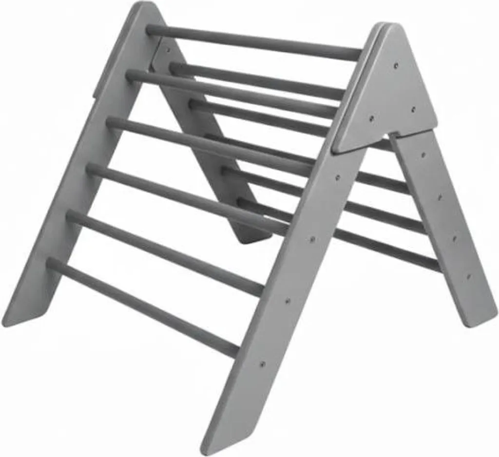 Triangolo di Pikler Luna Grigio: Il Mio Segreto per Bimbi Felici