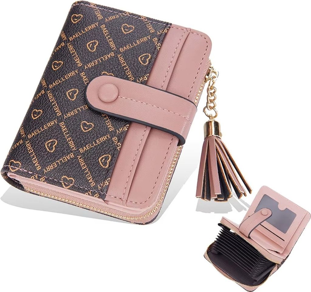 Stylische Damen Geldbörse Baellerry Violet in Hellbraun – Modern & Praktisch KP35955
