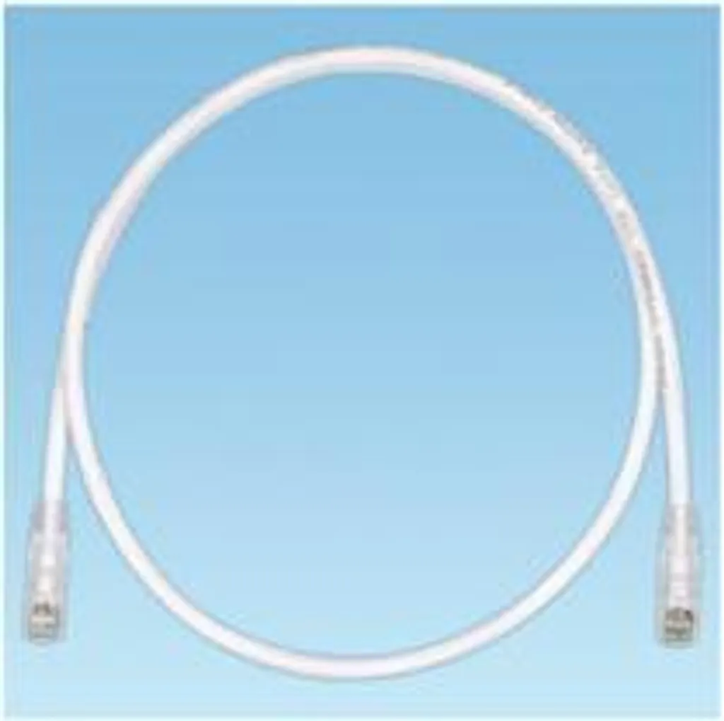 Cordon de brassage RJ45 Catégorie 6 UTP 2 mètres Panduit coloris blanc