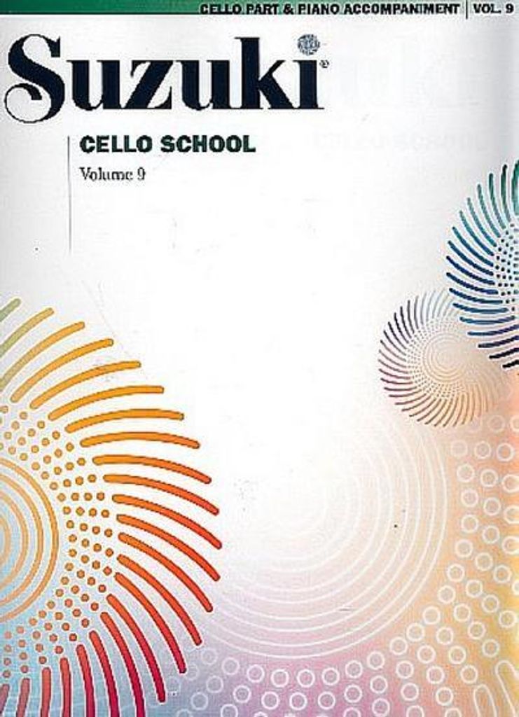 Suzuki Cello Schule, Cello Stimme & Klavierbegleitung. Bd.9