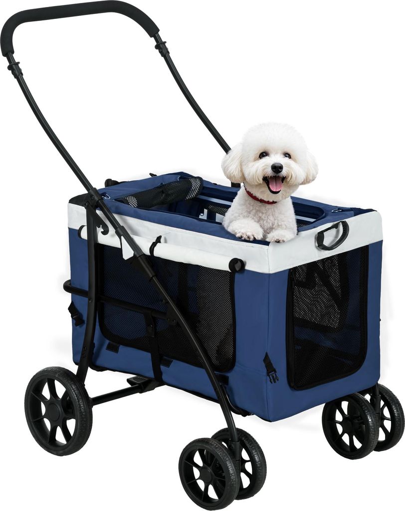 PawHut, poussette pour chien, chariot pour petits et chiens Image du produit 
