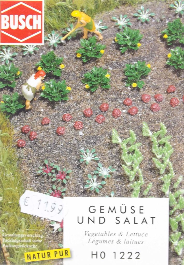 Busch 1222 Gemüse und Salat Spur H0 in Produktbild 