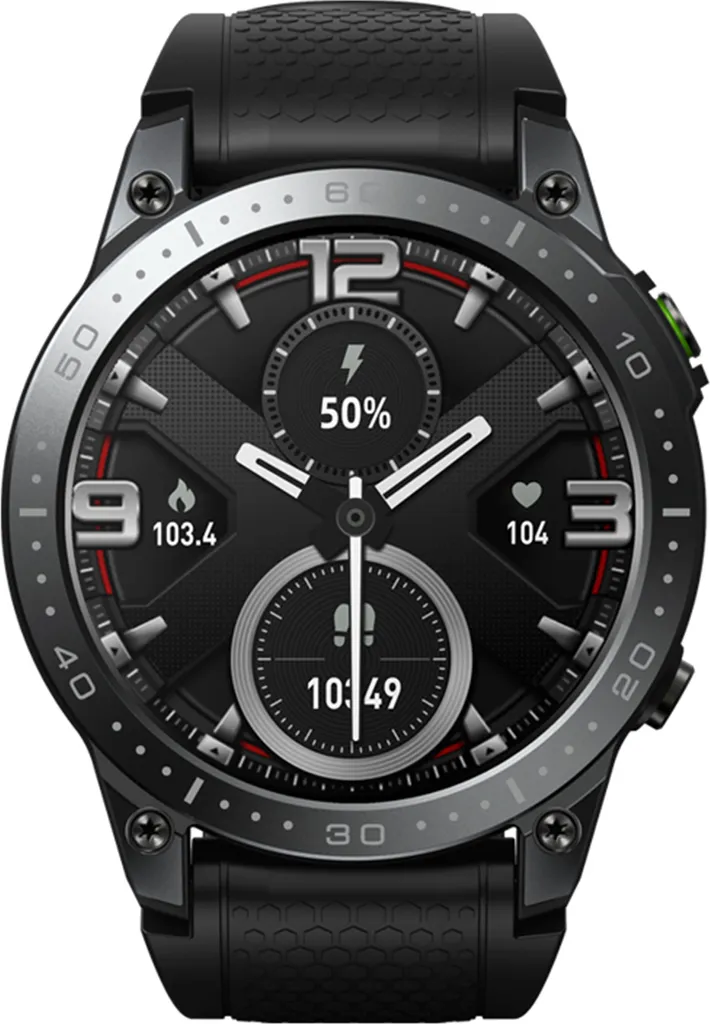 Smartwatch Rugged Zeblaze Ares 3 Pro Nero: Fitness Tracker AMOLED