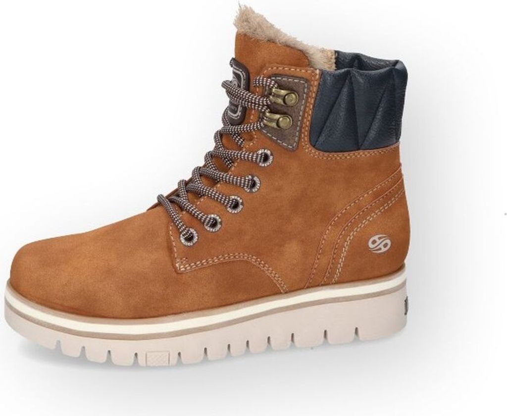 Dockers by Gerli Damen Stiefel (47UL302-817473) cognac/braun (Größe: 39)-