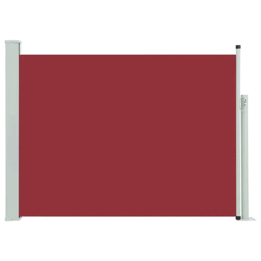 Paravento Retrattile Rosso 500 cm | Protezione Vento e Privacy Terrazzo