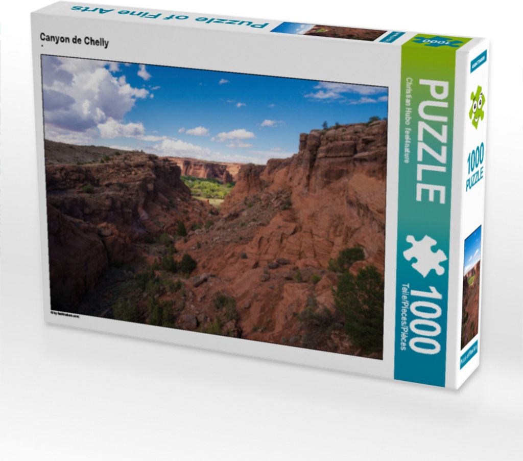 CALVENDO Puzzle Canyon de Chelly | 1000 Teile Lege-Größe 64x48cm Foto-Puzzle für glückliche Stunden
