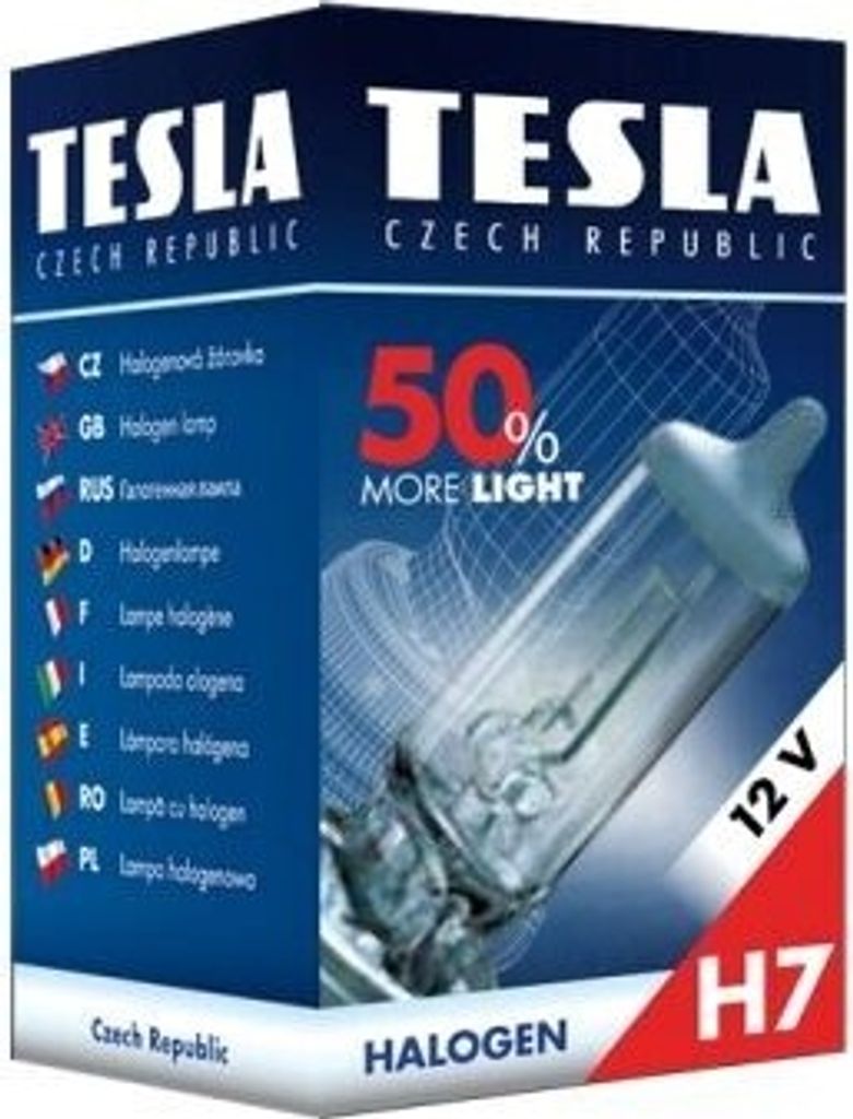 H7 TESLA Lampen Autolampen 12V 55W B30701