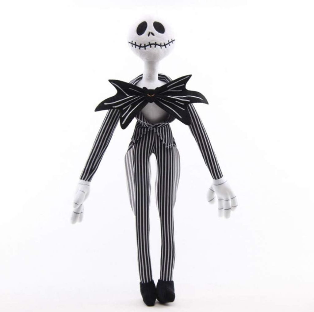 Jack Skellington Plüschpuppe 1 Stück, Skelettkopf Design, Produktbild 