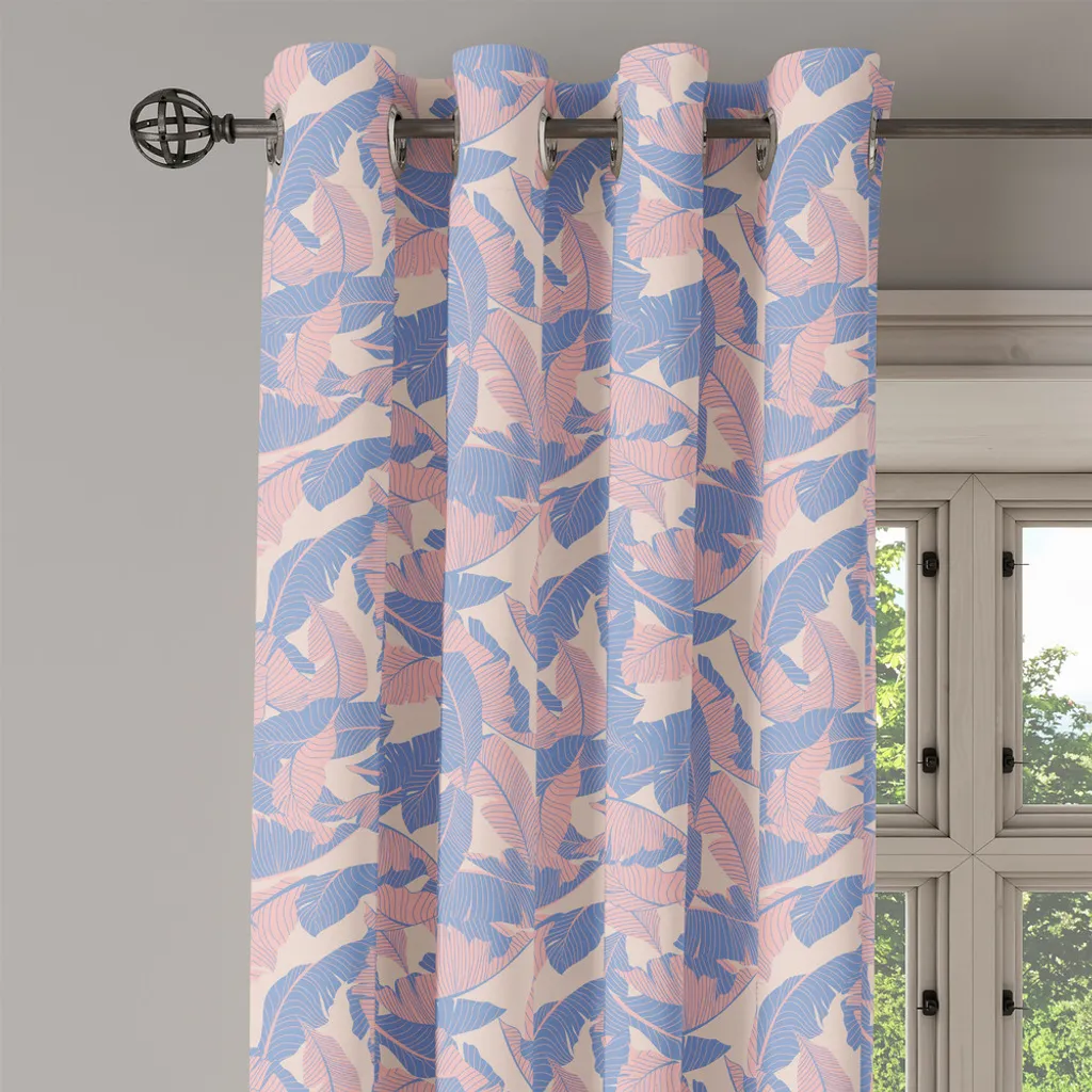Tenda Tropicale ABAKUHAUS 280x225cm | Stampa Palma e Colori Pastello - 3