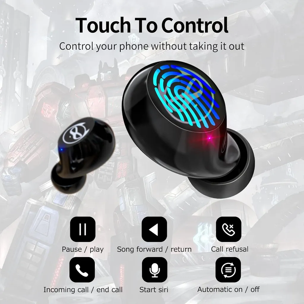 Auricolari Senza Fili Top per Ragazzi: 36h Batteria e Audio HiFi - 4