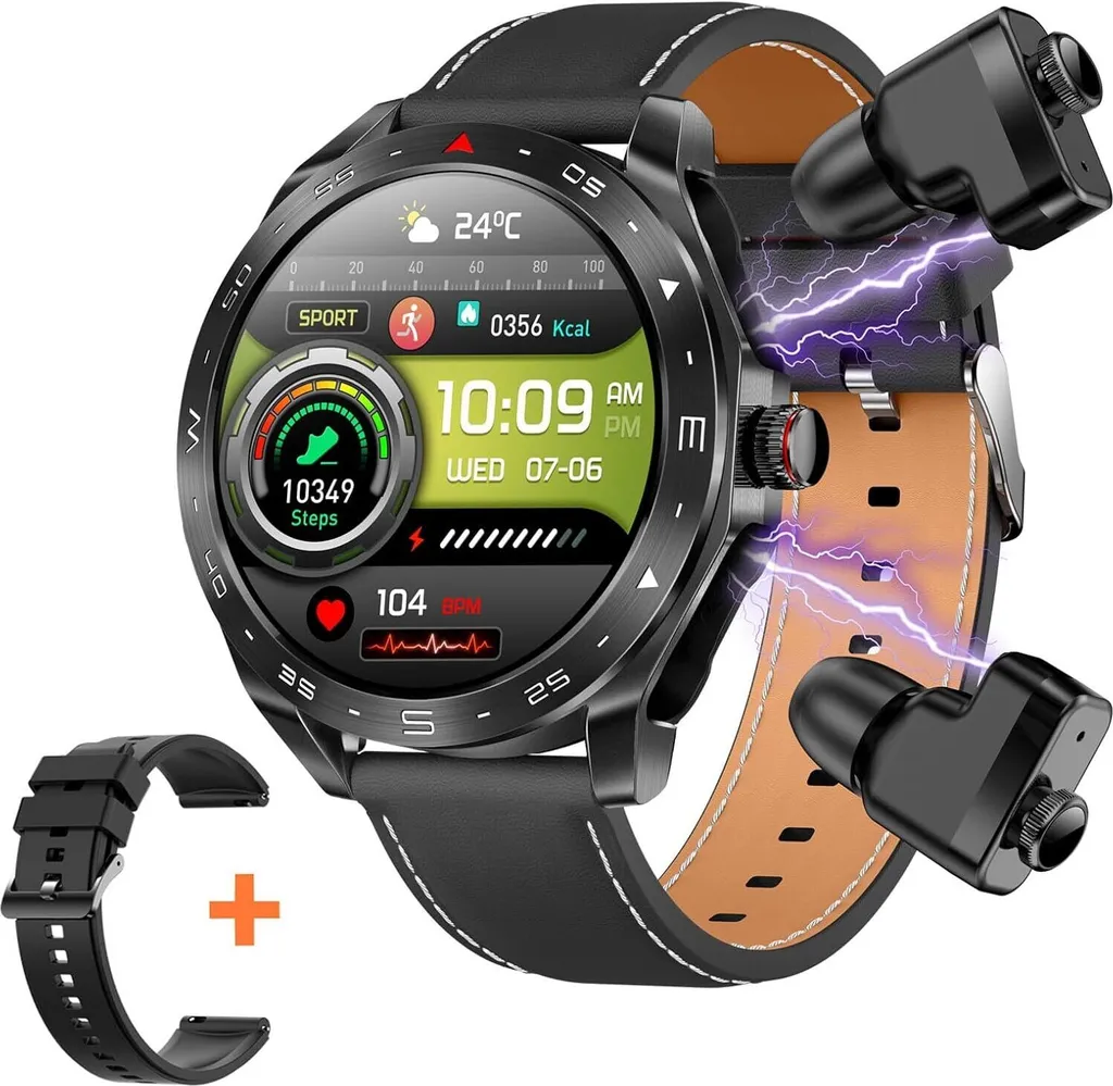 Smartwatch 1.52" con Auricolari TWS: Monitoraggio Salute e Sport 2026