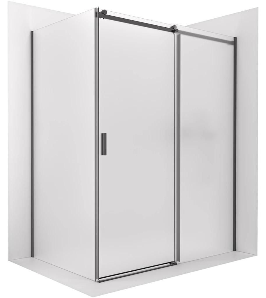 CERANO - Sprchový kout Santoro - pravá - 6 mm - černá Obrázek produktu 