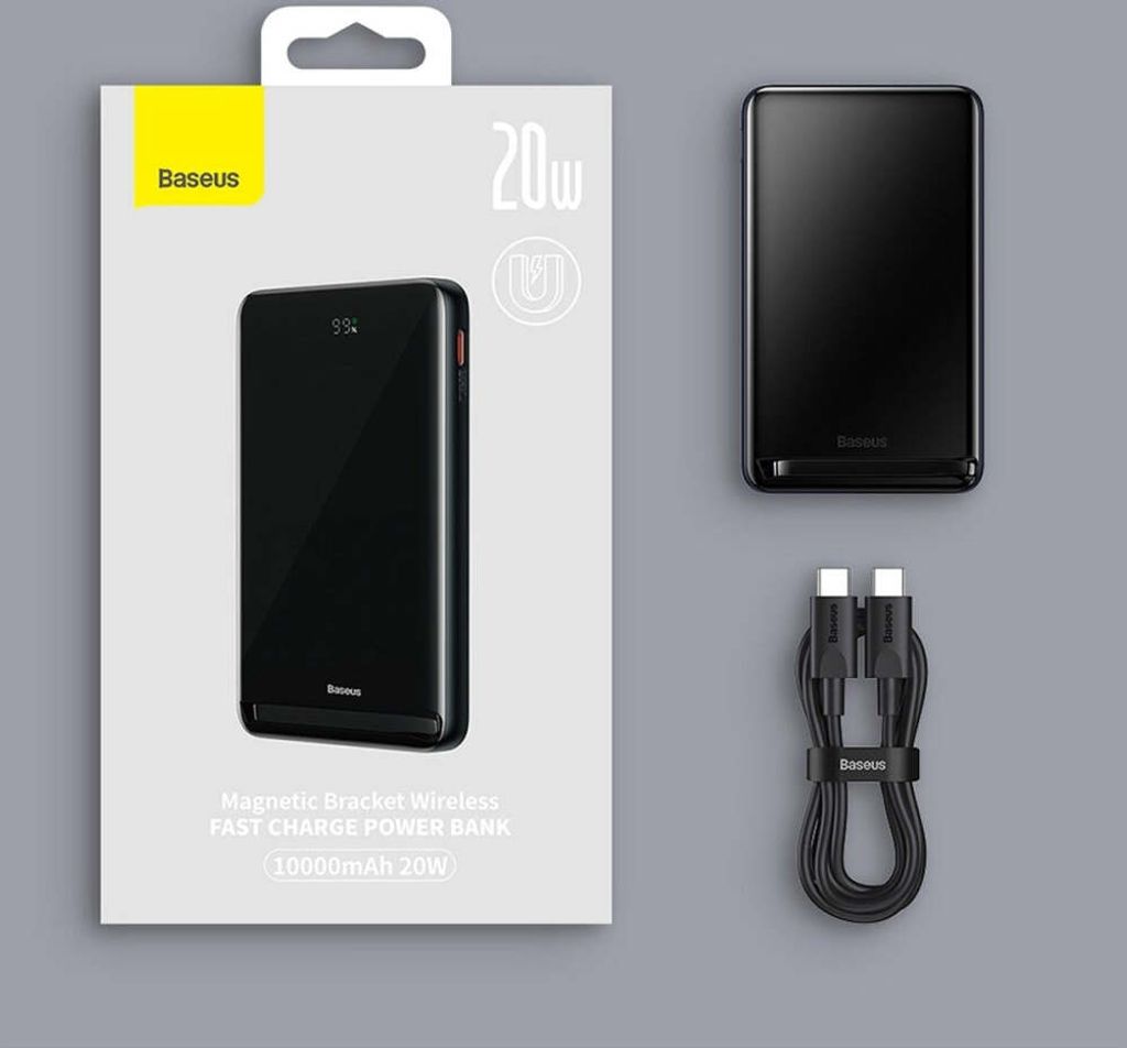 Baseus Magnetic Bracket Power Bank mit Wireless Charging Produktbild 33