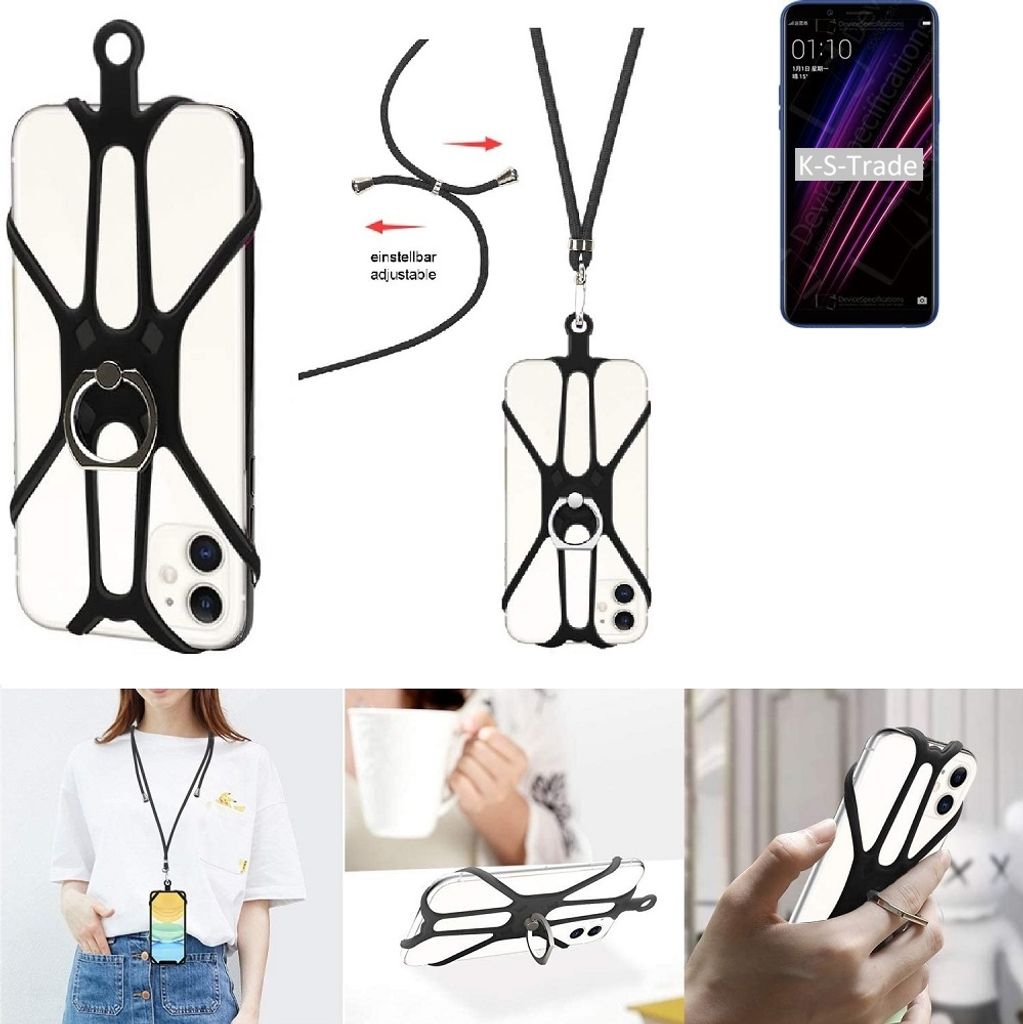 K-S-Trade 3in1 Handykette Handyband Handykordel Halsband Produktbild 