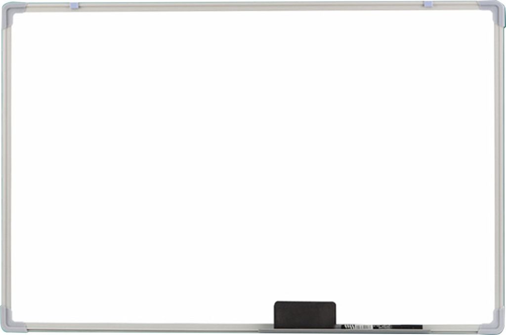 Magnetisches Whiteboard, verschleißfestes Display-Whiteboard mit abgerundeten Ecken, trocken abwischbares Whiteboard-Kit für das Lehrbüro