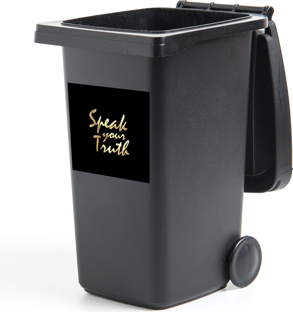 MuchoWow - Abfall-Aufkleber - Container - für Abfallcontainer