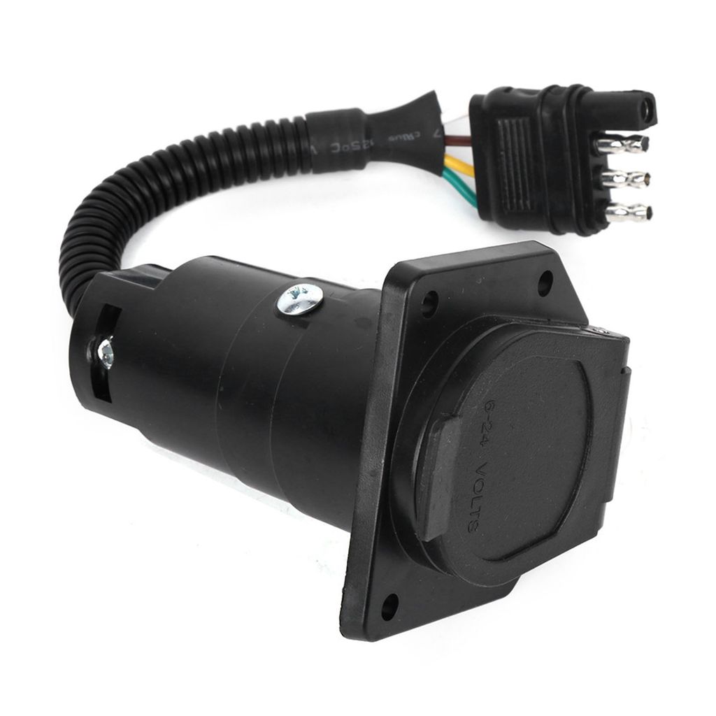 Adapter przyczepy, wtyczka przyczepy, adapter 4-drożny do Zdjęcie produktu 