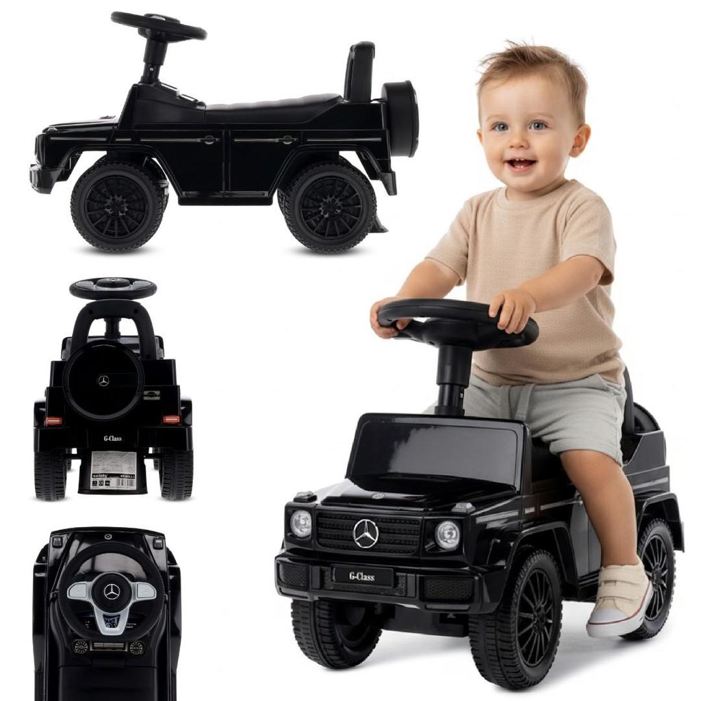 Rutscher Rutschauto Rutschfahrzeug Kinderauto Spielzeug ab 1 Jahr Mercedes Benz G350d schwarz