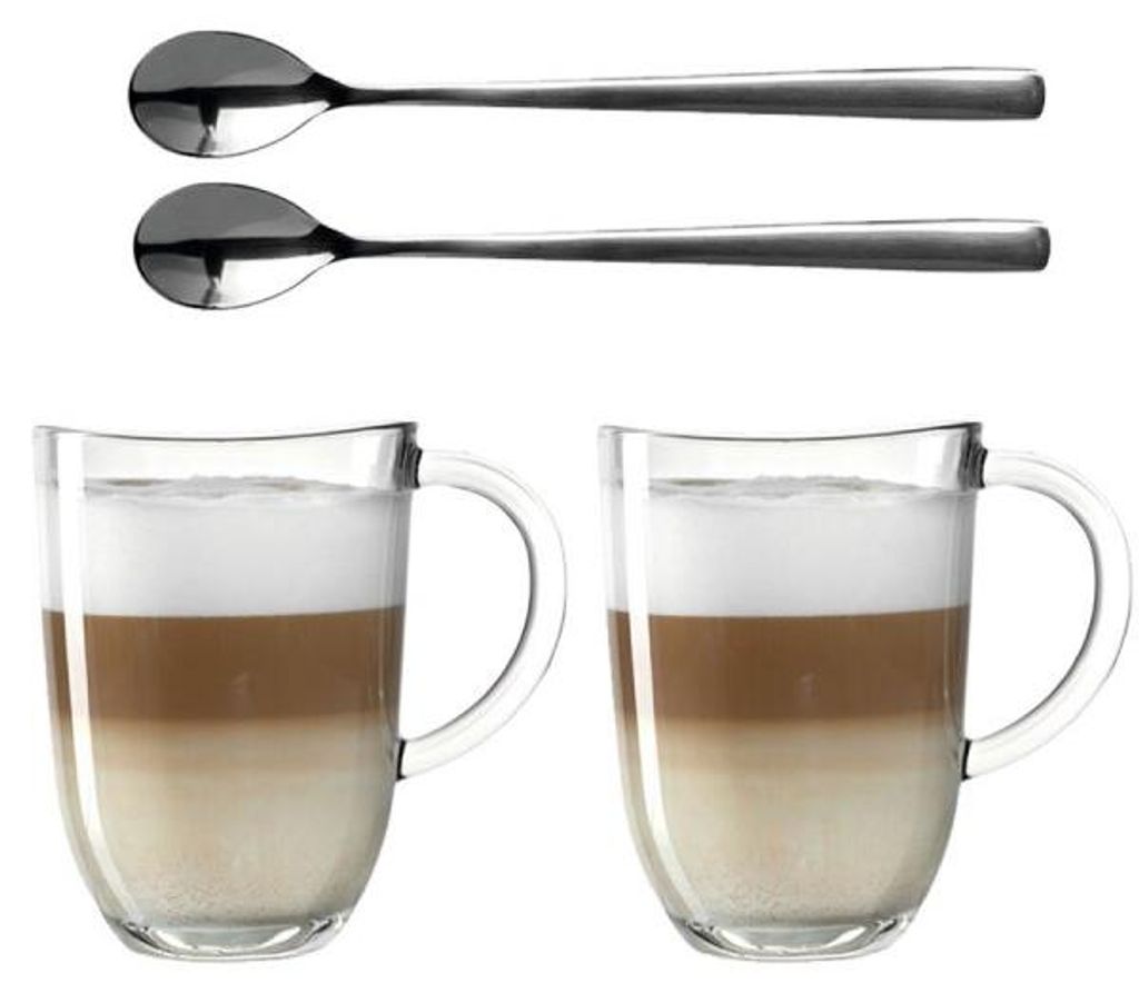 Leonardo Latte Macchiato Tassen Napoli (4-teilig) Produktbild 