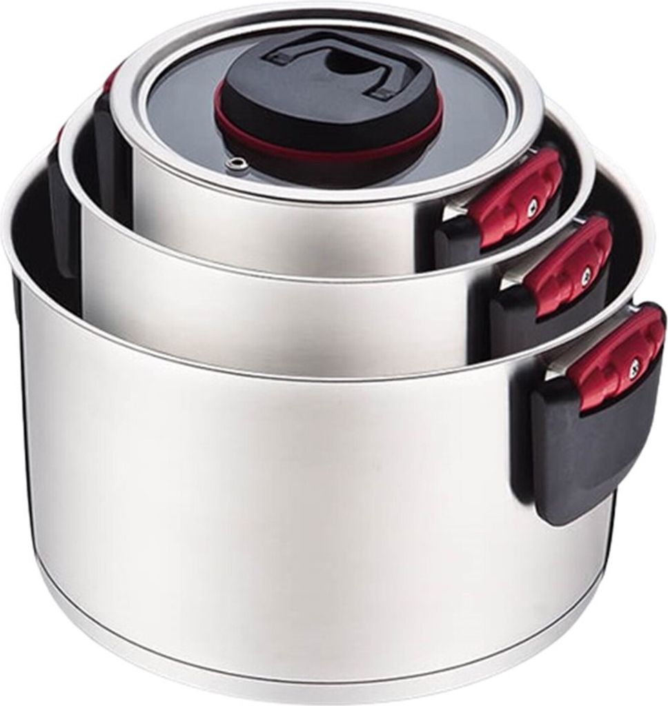 Maestro mr-3530-6 Set of Töpfe und Pfannen mit Klappgriffen Produktbild 2