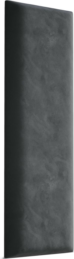 Muralo Polsterpaneel WANDPOLSTER Wandkissen Bettkopfteil Wandpaneel Magic Velvet Graphit 2271 70cm x 15cm