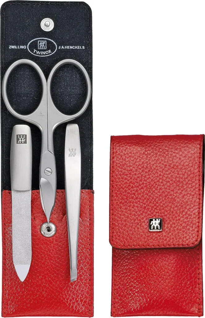 Solution Manucure Zwilling Twinox contre les Ongles Cassants Étui Rouge