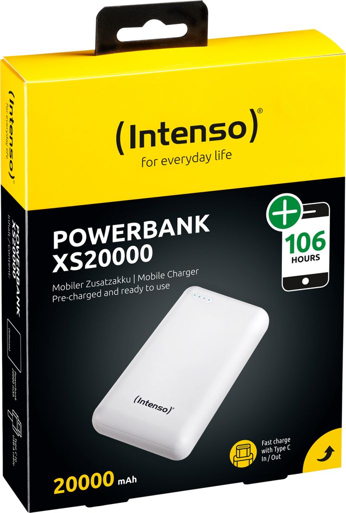Intenso Powerbank XS20000, mobilie Ladestation mit 20000 Produktbild 4