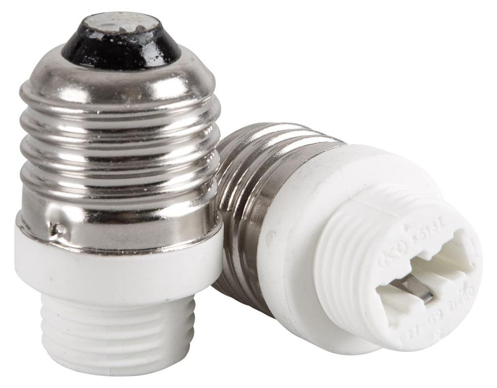 2x Lampensockel Adapter Konverter E27 Fassung auf G9 Sockel Produktbild 