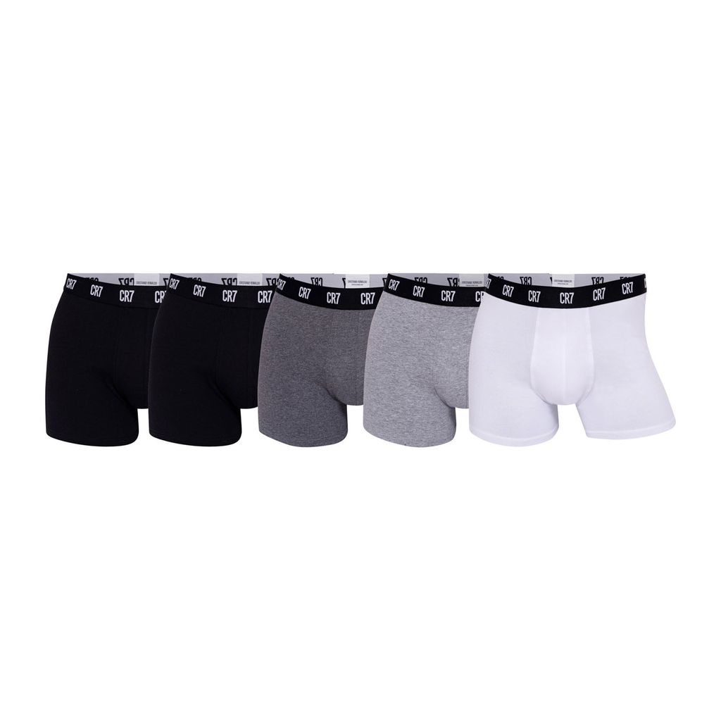Boxer da uomo CR7, confezione da 5 - Slip, Cotonelogico Immagine del prodotto 