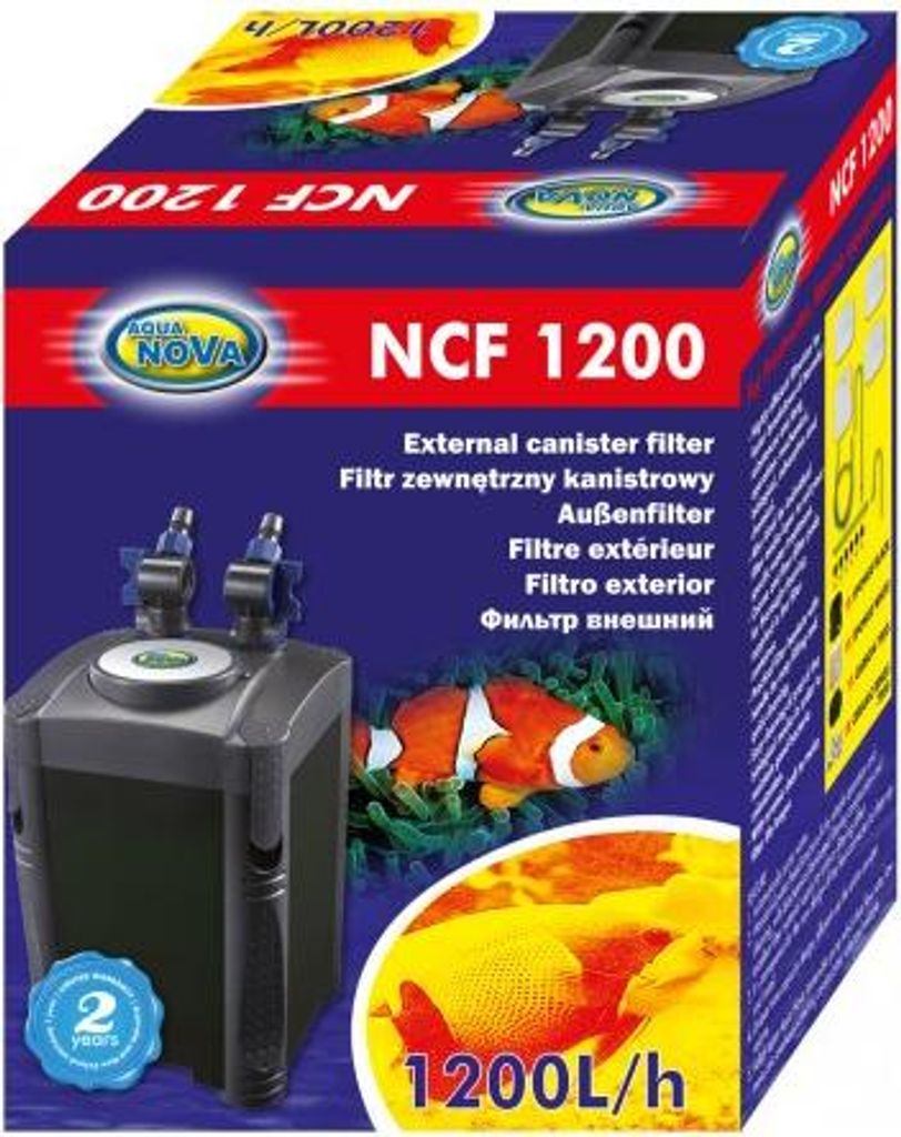 Filtr zewnętrzny Aqua Nova NCF-1200 Zdjęcie produktu 