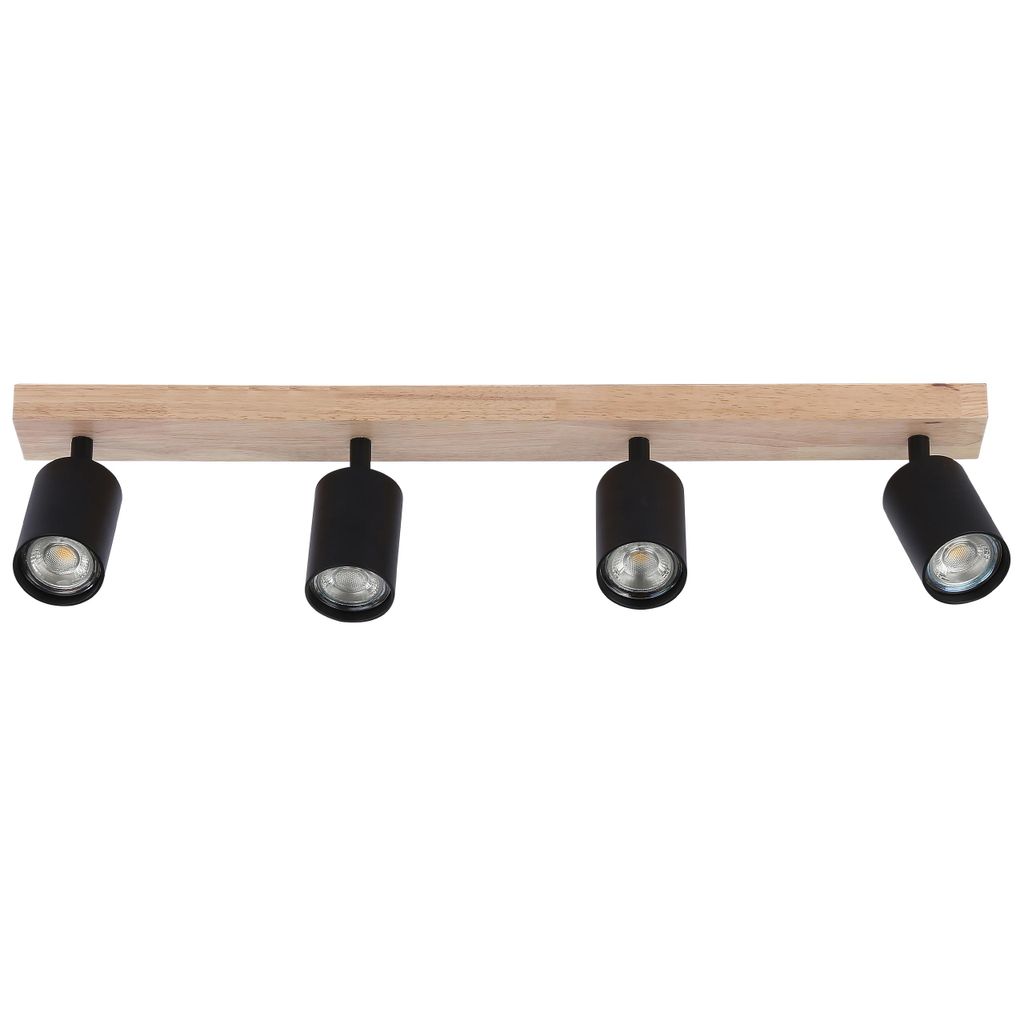 MasterLED Deckenstrahler - GU10, 4-flammig, Schwarz, Produktbild 