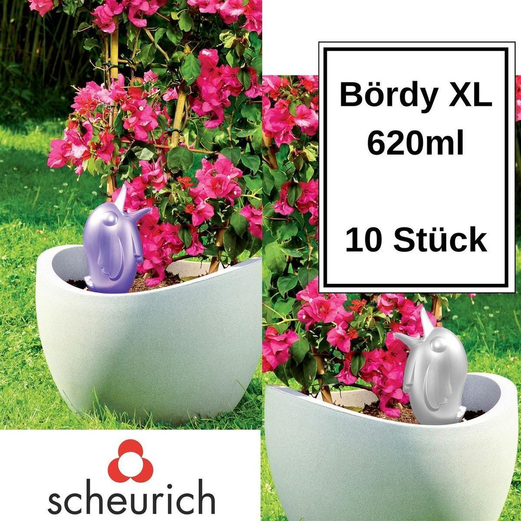 Scheurich Wasserspender Bördy XL | 10er Set Champagne/Lila Produktbild 