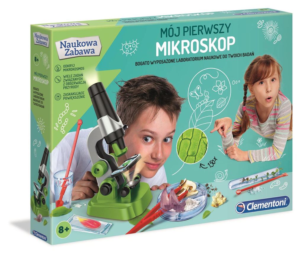 Clementoni Scientific Fun Môj prvý mikroskop Vzdelávacia Obrázok produktu 