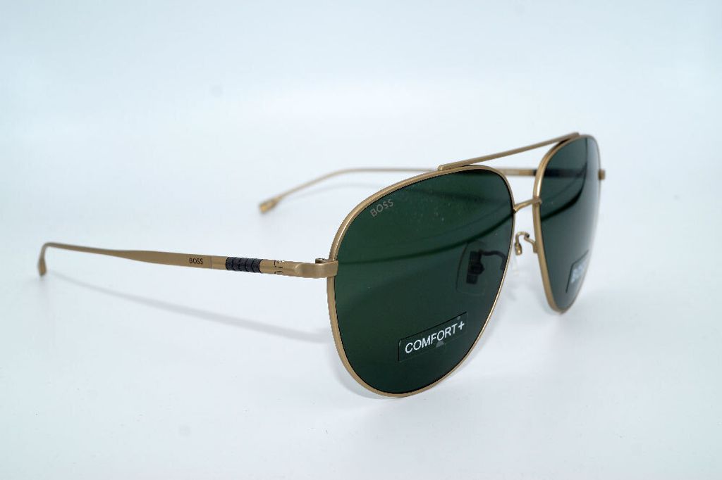 Herrensonnenbrille Hugo Boss 1296FS-AOZQT Gold ø 63 mm Produktbild 