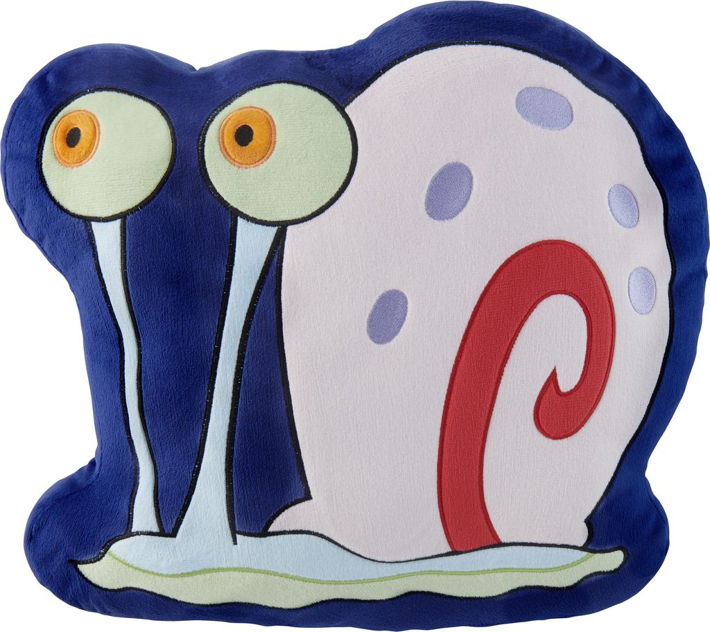 Spongebob Schwammkopf Kissen - Gary Plüsch Dekokissen Produktbild 