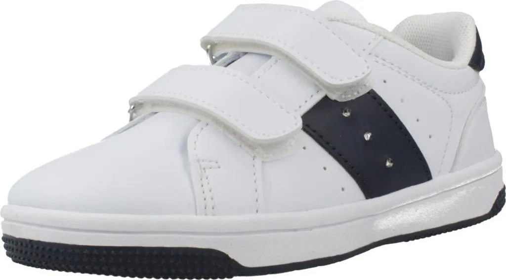 Chicco Cipster Blanche Basket avec Scratch - Semelle Physiologique
