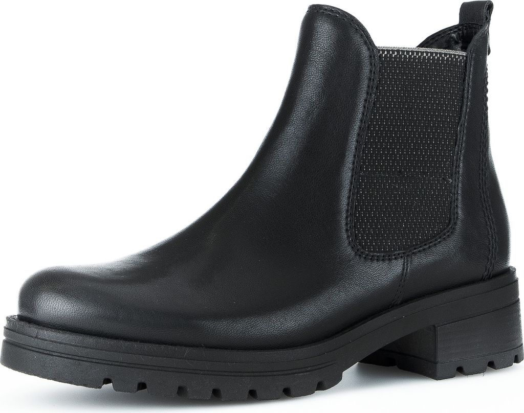 Gabor Comfort Chelsea Boot Schwarz
