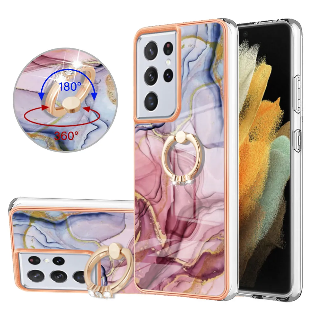 Cover Morbida Samsung S21 Ultra 5G Rosa Oro: Protezione Quotidiana