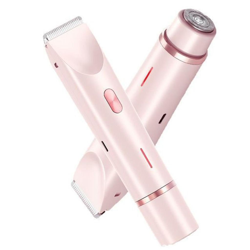 2-in-1 Elektr. Damen-Haarrasierer, Bikini-Trimmer, Produktbild 