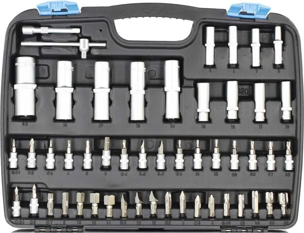 Coffret à Outils Noir Ferrestock FSK SOC108 de 108 Pièces One Size - 4