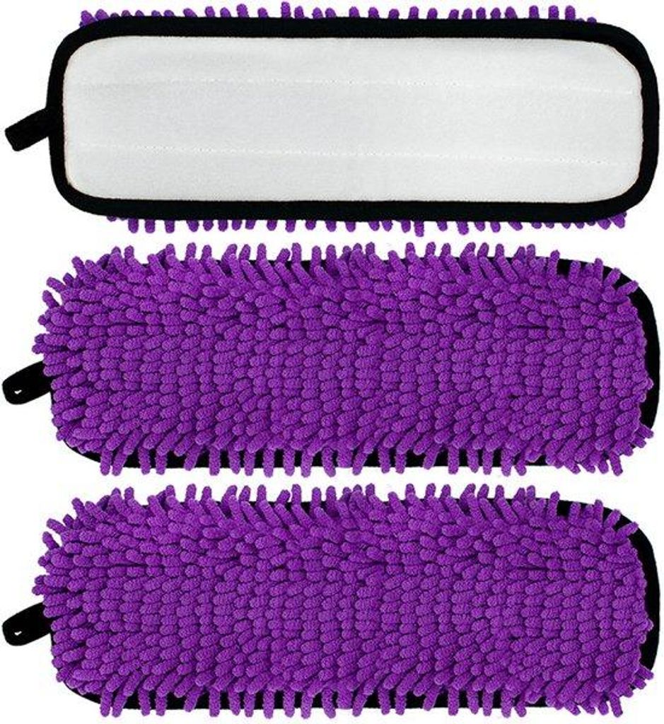 Chenille Spülmittelwischer für den Swiffer PowerMop, 3 Stück, neu für Bodenreinigung
