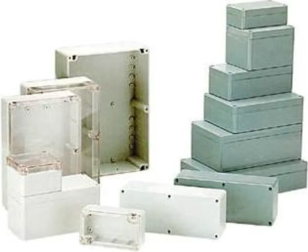 Contenitore Stagno ABS Grigio 265x185x95 mm - Ideale per Elettronica